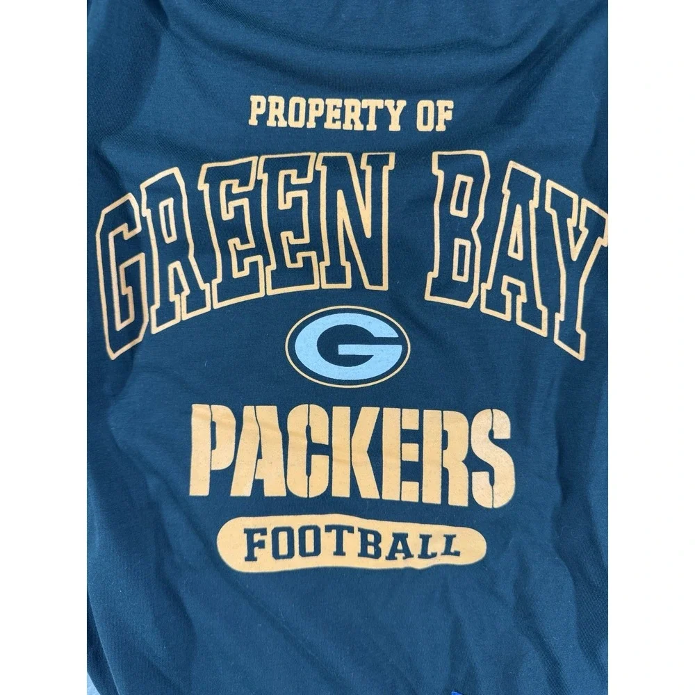 Green Bay Packers Dog Jersey Shirt Large Official‎ Team Pet Wear NFL Football